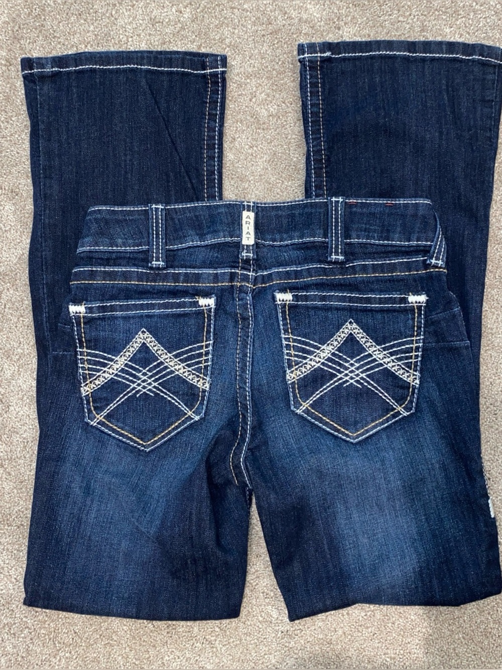 Ariat Real Denim Woman’s Jeans Size 28 S Stretch Cowgirl Festival